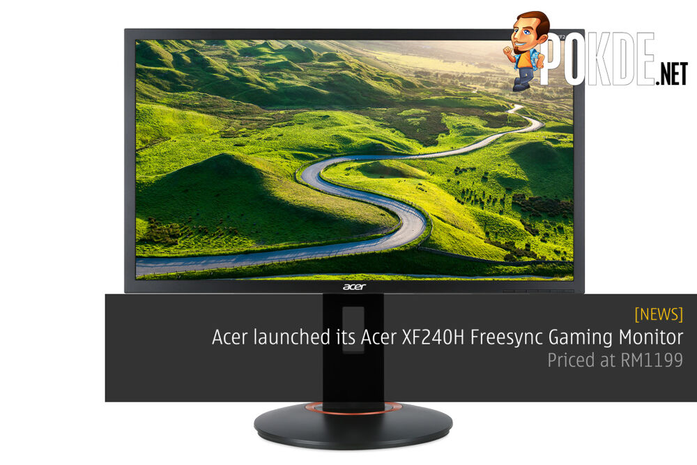 Acer Launched Its Acer Xf240h Freesync Gaming Monitor Priced At