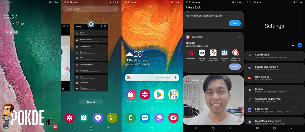 one ui 2.1 galaxy a30