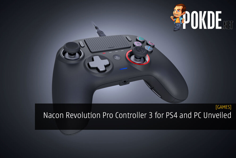 Nacon Revolution Pro Controller 3 For Ps4 And Pc Unveiled Pokde Net