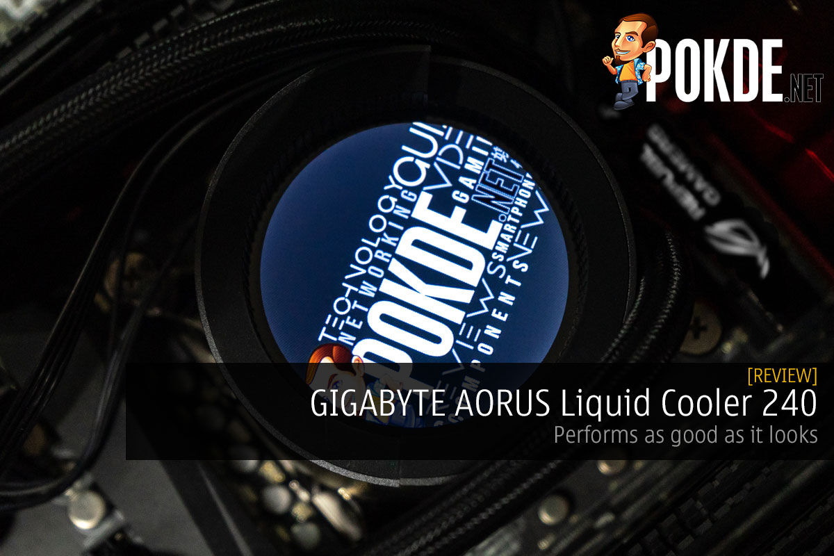 aorus liquid cooler 240 custom image
