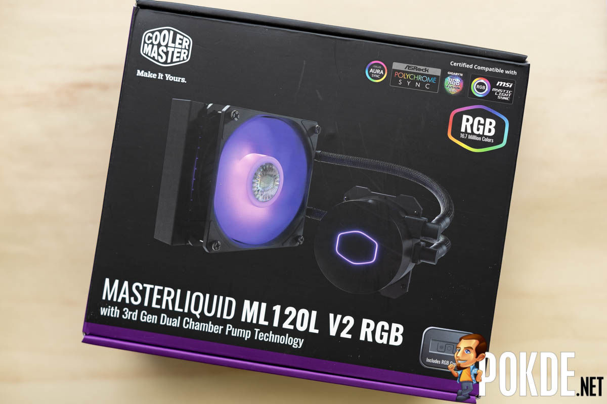 Watercooling Cooler Master ML 120L V2 RGB - Mediaself