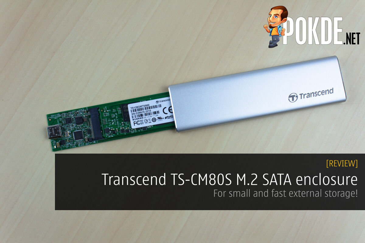 Transcend TS-CM80S M.2 SATA enclosure review — for small and fast external storage! 22