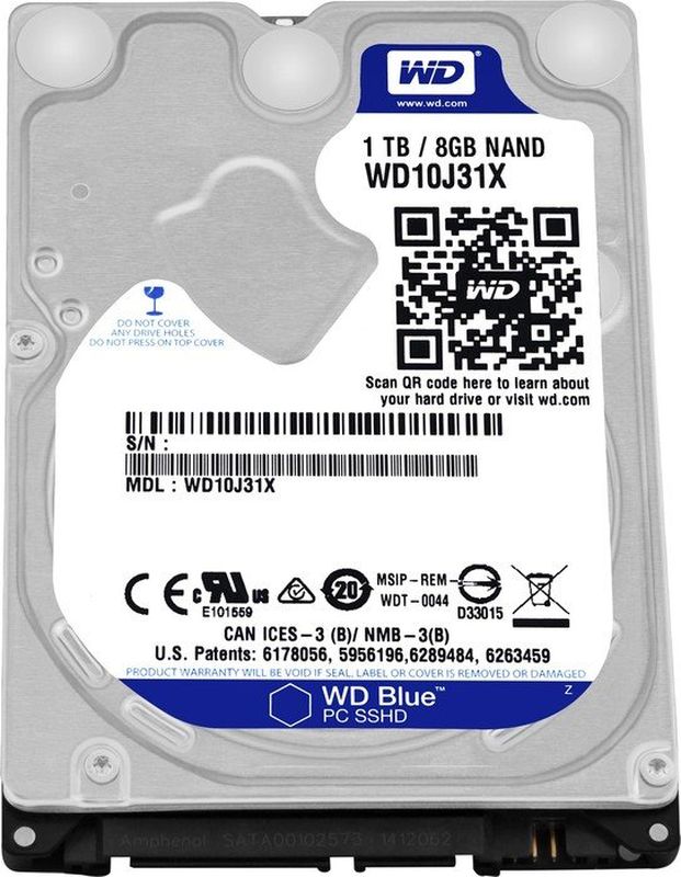 WD Blue Evolved — now it's a SSHD series 22