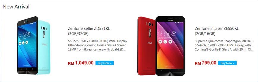 ASUS ZenFone Selfie and ZenFone 2 Laser are now available at ASUS Store Online 35