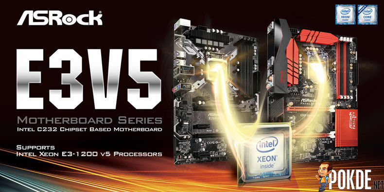 ASRock unveiled two new Intel C232 motherboards for Xeon E3 1200 V5 39