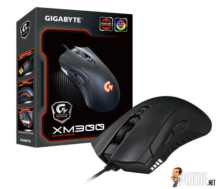 GIGABYTE XM300, first gaming mouse from XTREME GAMING line-up 32