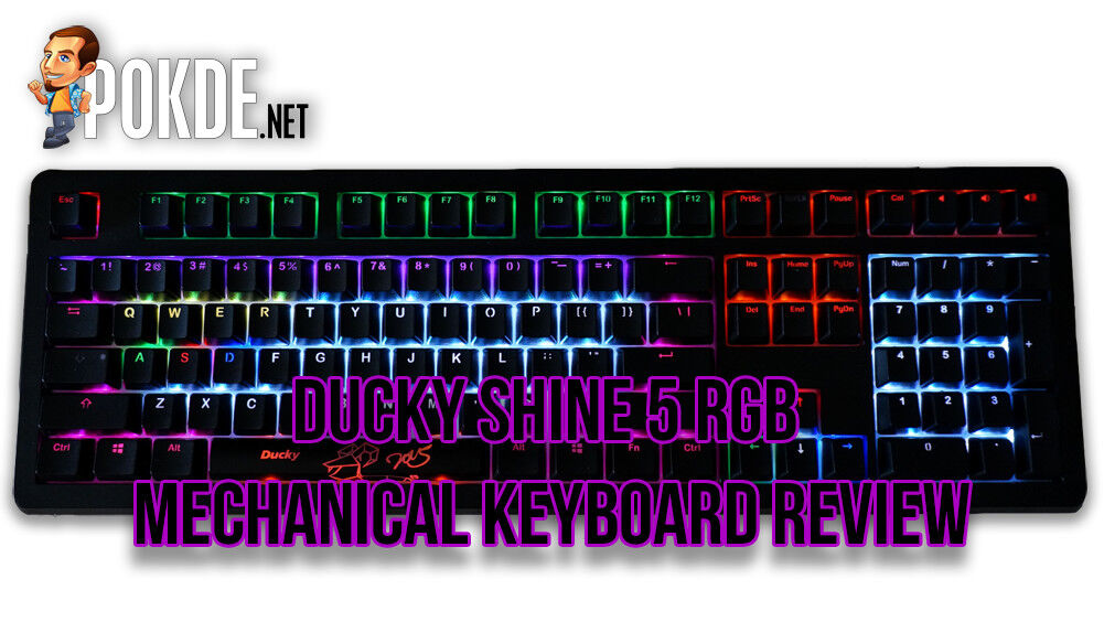 Ducky Shine 5 RGB mechanical keyboard review 22