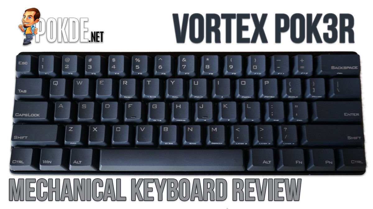 Vortex Pok3r mechanical keyboard review 33
