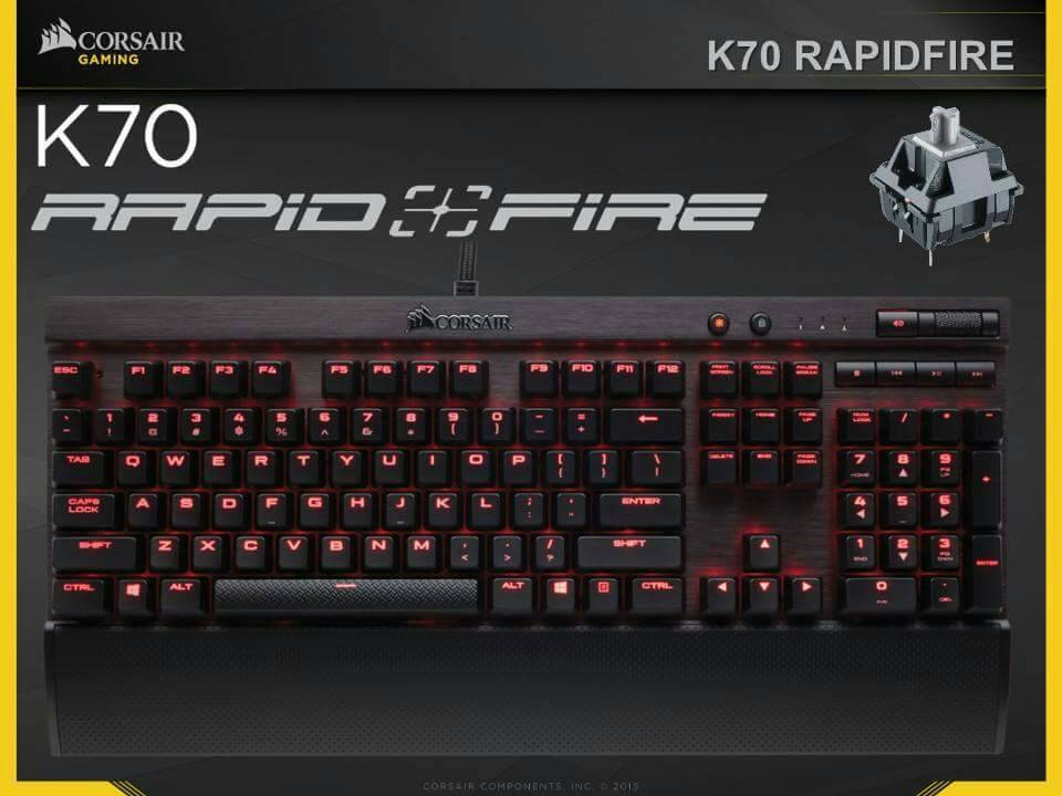 k70 rapidfire colors pro