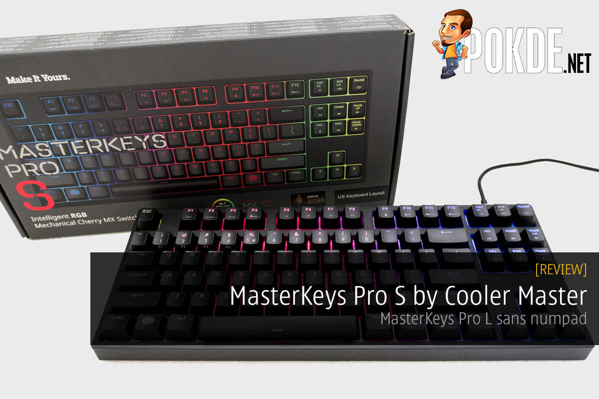 MasterKeys Pro S mechanical keyboard review 33