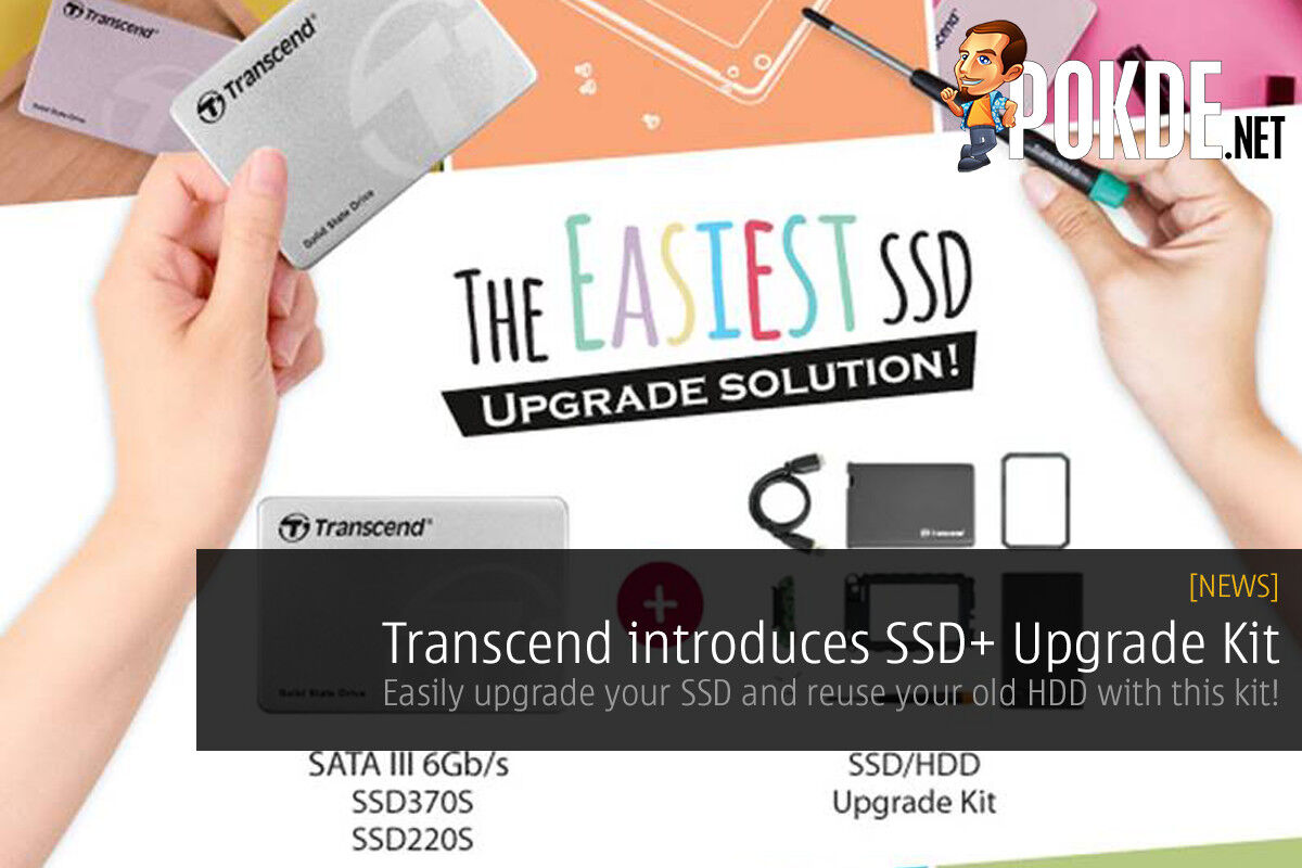 Transcend SSD+ Upgrade Kit allows you to reuse the HDD you replaced with an SSD 29