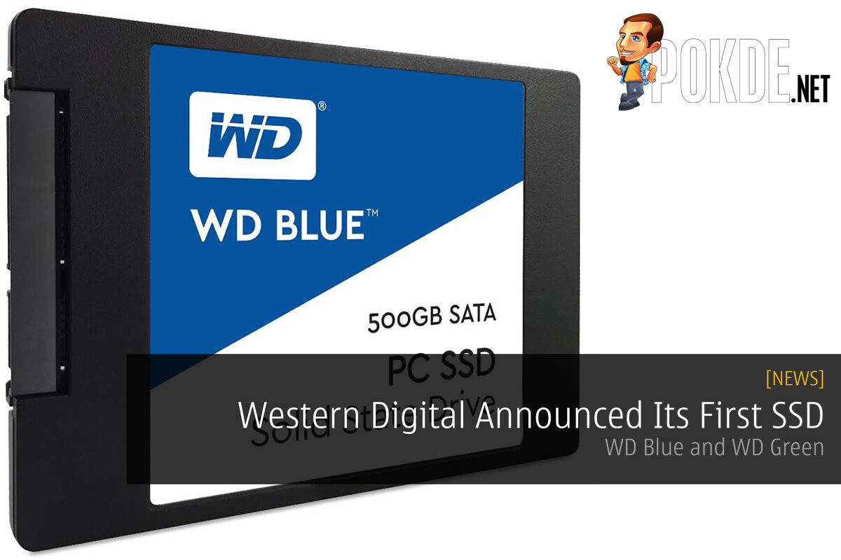 Western Digital announced WD Blue and WD Green SSD 27