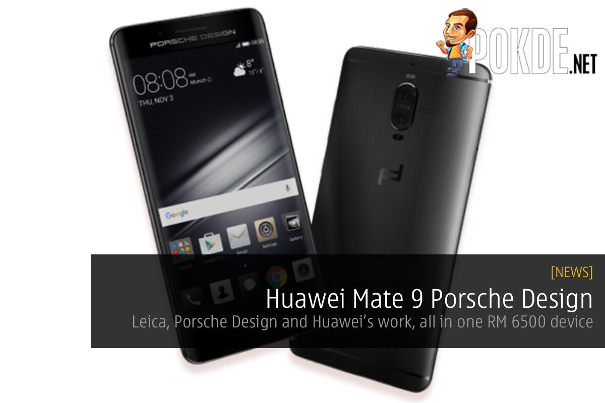 Huawei partners with Porsche to give us the Mate 9 Porsche Design 33