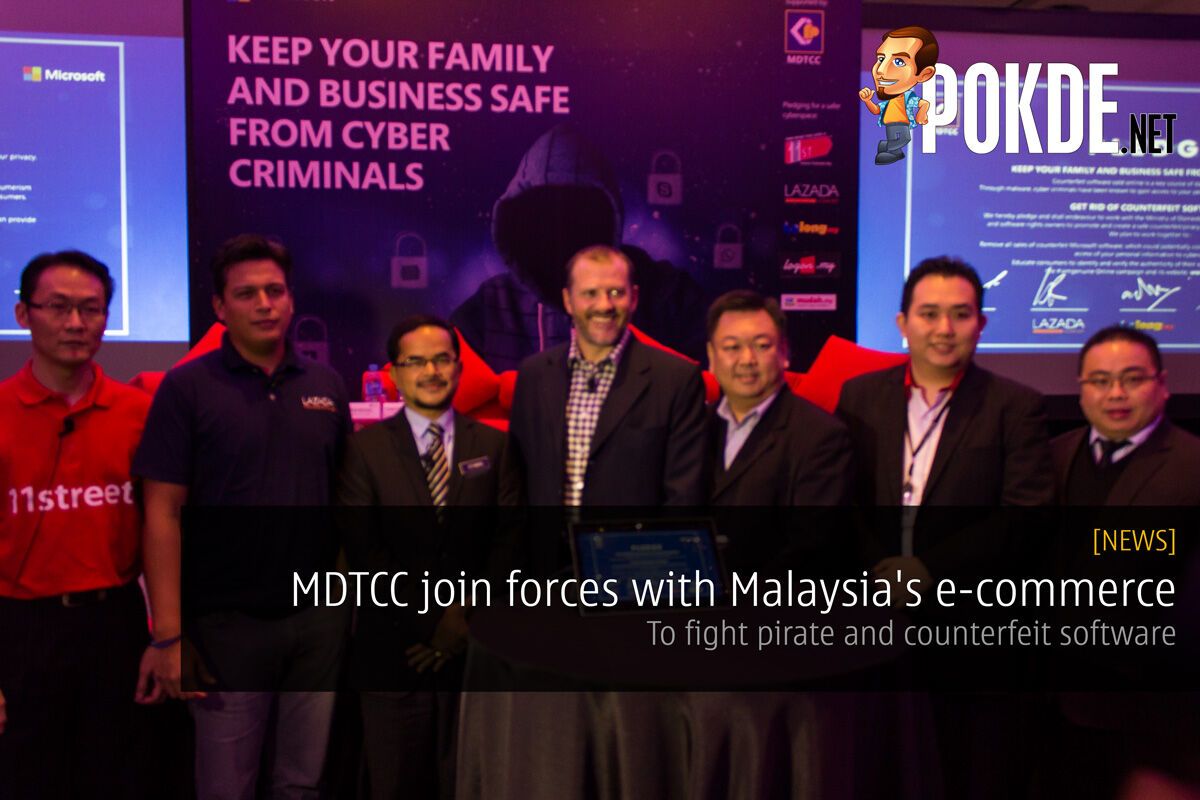 MDTCC joins forces with Malaysia's e-commerce — To fight pirate and counterfeit software 20