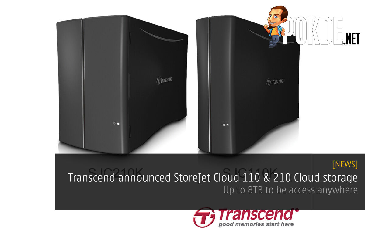 Transcend Announced Storejet Cloud 110 And Storejet 210 Cloud Storage Up To 8tb To Be Access Anywhere Pokde Net