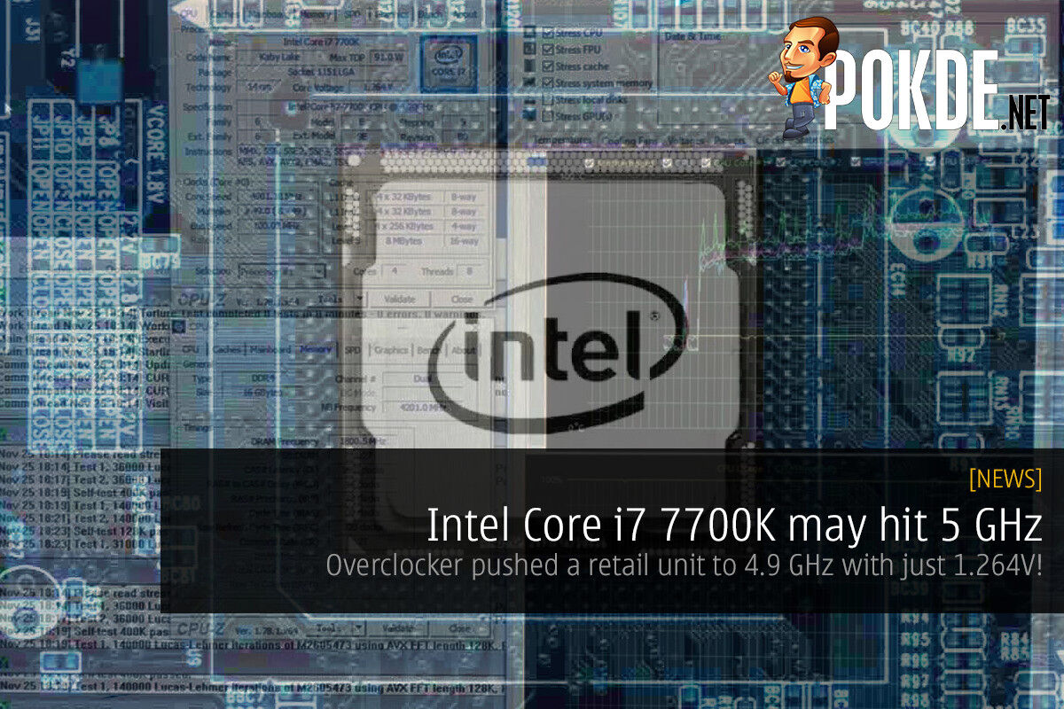 Intel Core i7 7700K may hit the 5 GHz mark 21