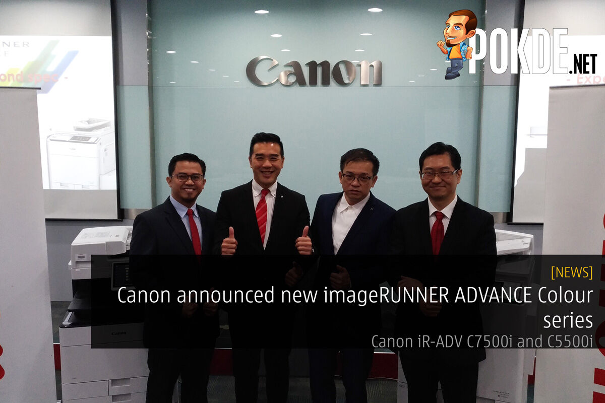 Canon announced new imageRUNNER ADVANCE Colour series — Canon iR-ADV C7500i and C5500i 27