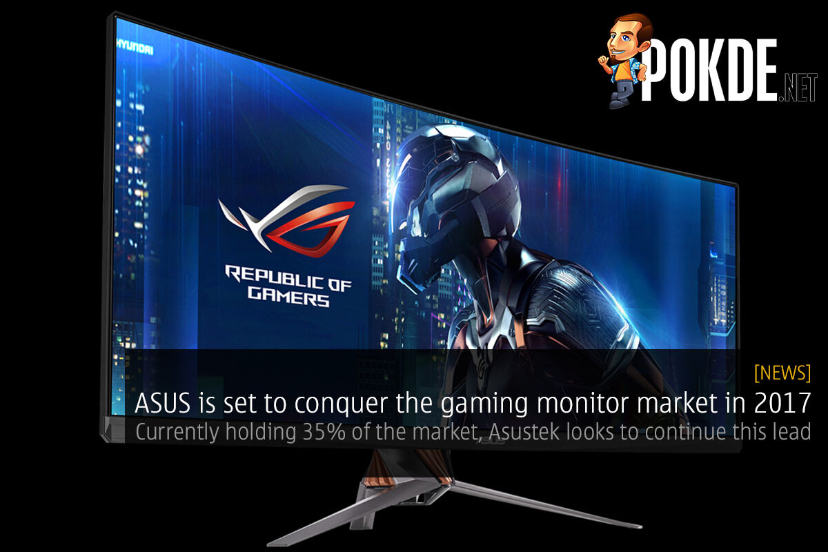 ASUS is set to conquer the gaming monitor market in 2017 29