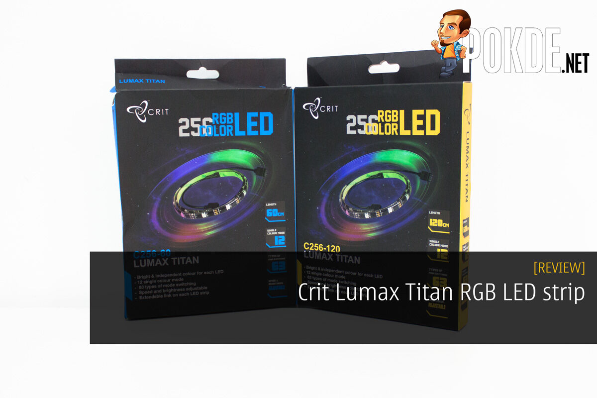 Crit Lumax Titan 256C RGB LED quick review 27