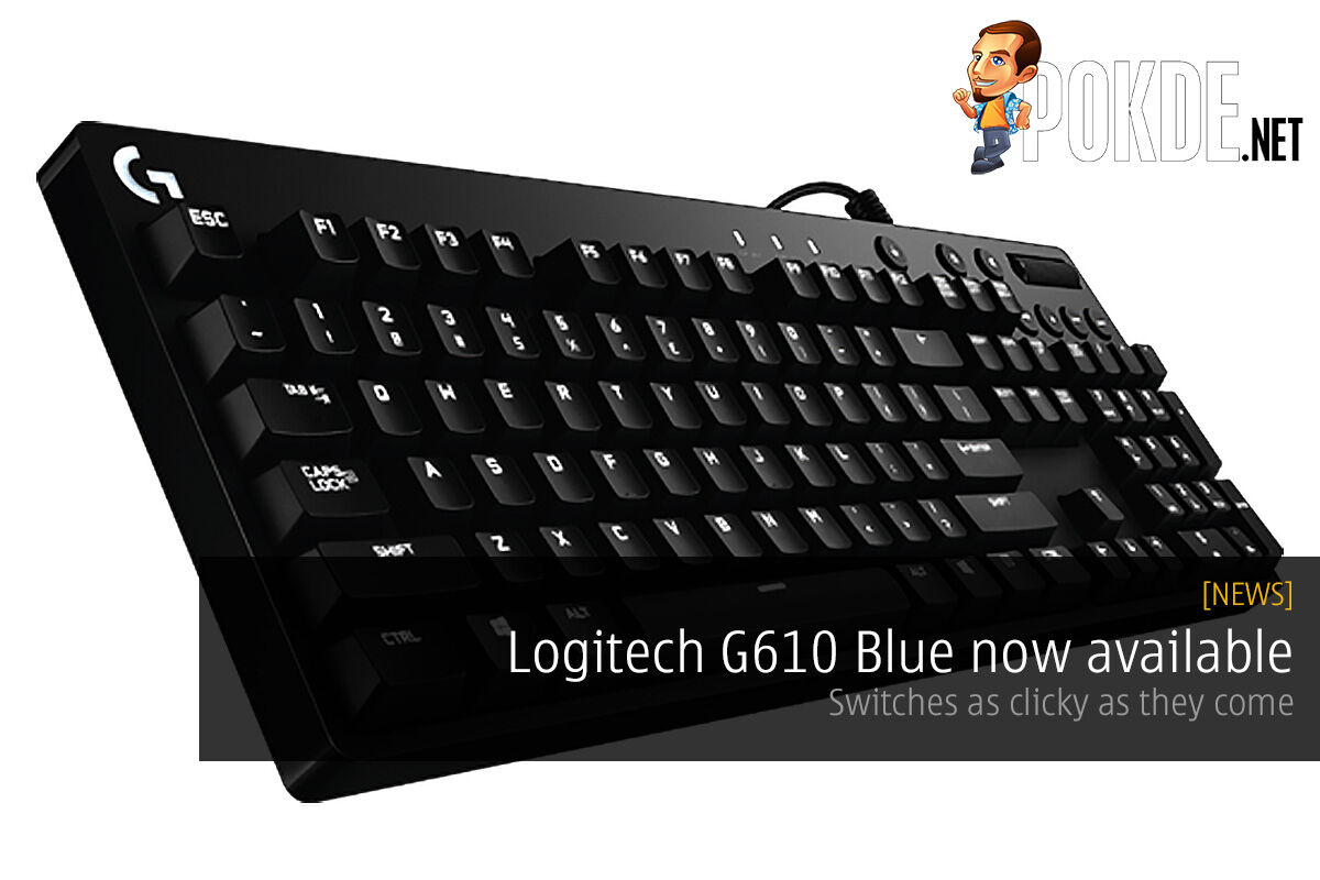 Logitech G610 Orion Blue now available, switches as clicky as they come 51