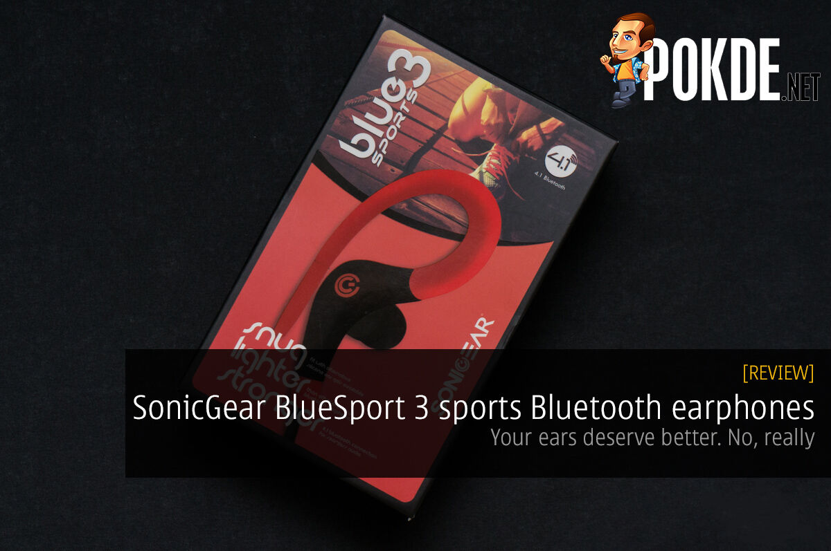 SonicGear BlueSport 3 (2017) sports Bluetooth earphones review — Barely usable 22