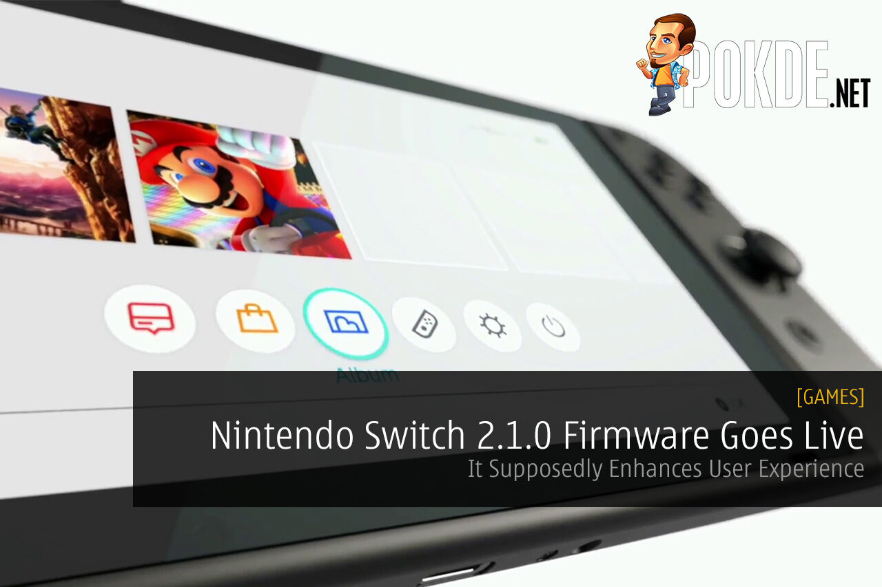 nintendo switch 2.1.0 firmware update