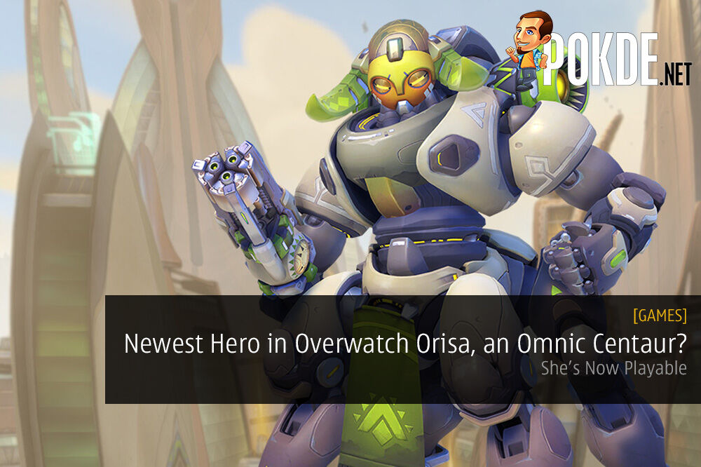 Orisa Overwatch new hero blizzard