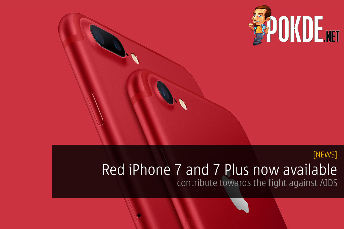Red iPhone 7 and 7 Plus now available, contribute towards the fight against AIDS 25