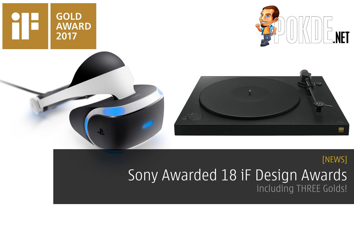 Sony Awarded 18 iF Design Awards, including THREE Golds! 35