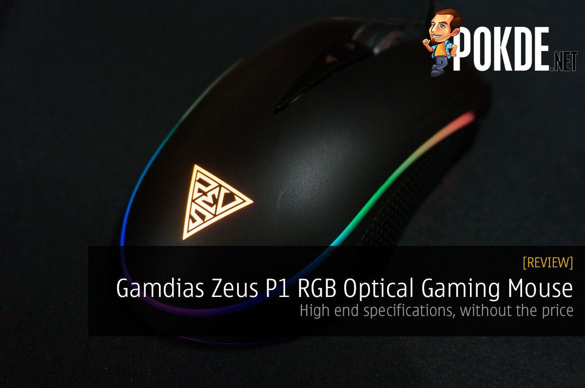 Gamdias Zeus P1 RGB gaming mouse review — high end specifications, without the price 20