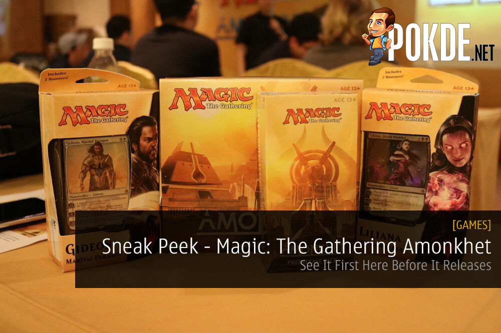 magic: the gathering amonkhet expansion