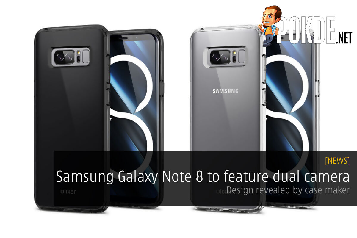 Samsung Galaxy Note 8 to feature dual cameras; design revealed by case maker 34