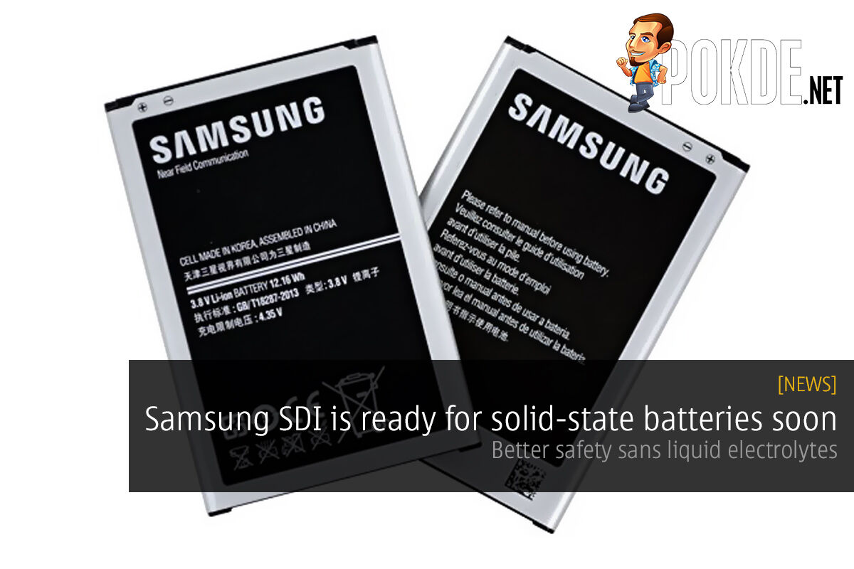 Samsung SDI is ready for solid-state batteries soon; better safety sans liquid electrolytes 23