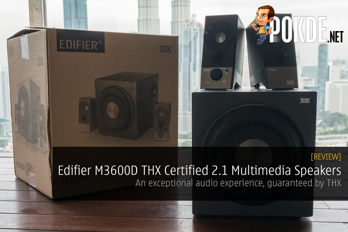 Edifier M3600D THX Certified 2.1 Multimedia Speakers review; An exceptional audio experience, guaranteed by THX 23