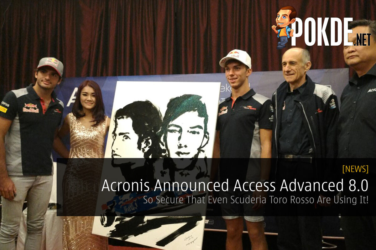 Acronis Announces Access Advanced 8.0 - So Secure That Even Scuderia Toro Rosso Are Using It! 28