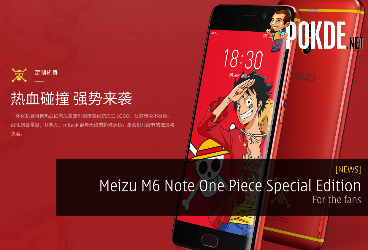 Meizu Unveil Meizu M6 Note One Piece Special Edition 23