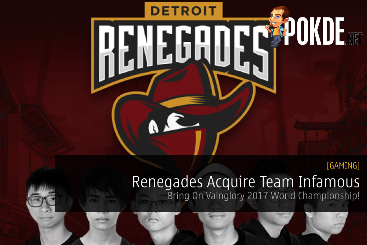 Renegades Acquire Team Infamous - Bring On Vainglory 2017 World Championship! 28