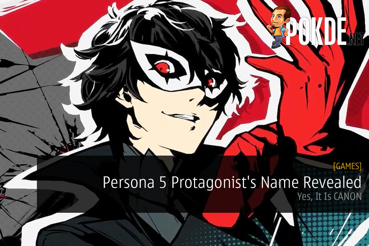 Persona 5 Protagonist's Name Revealed