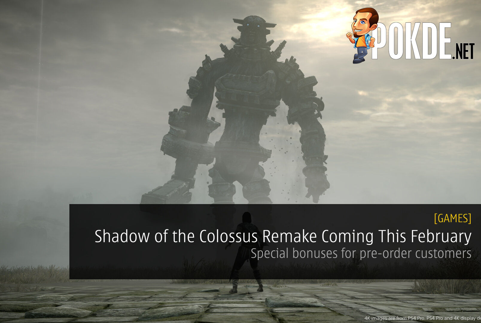 Shadow of the Colossus Remake Coming To The PS4 This February - Special bonuses for pre-order customers 34