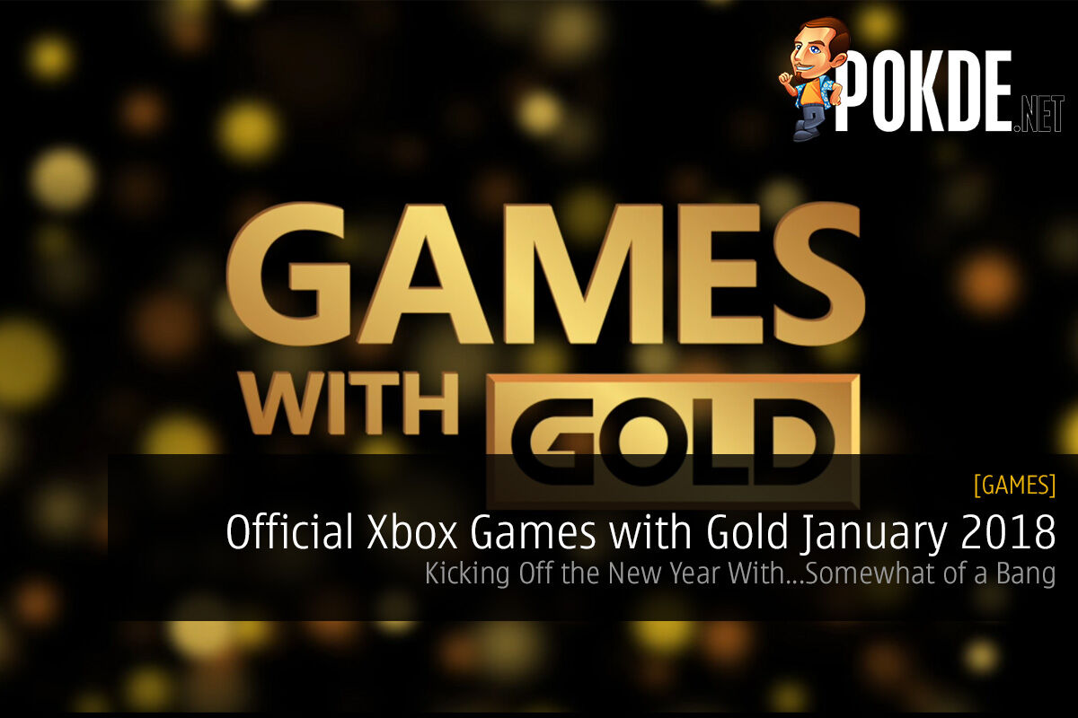 Official Xbox Games with Gold January 2018