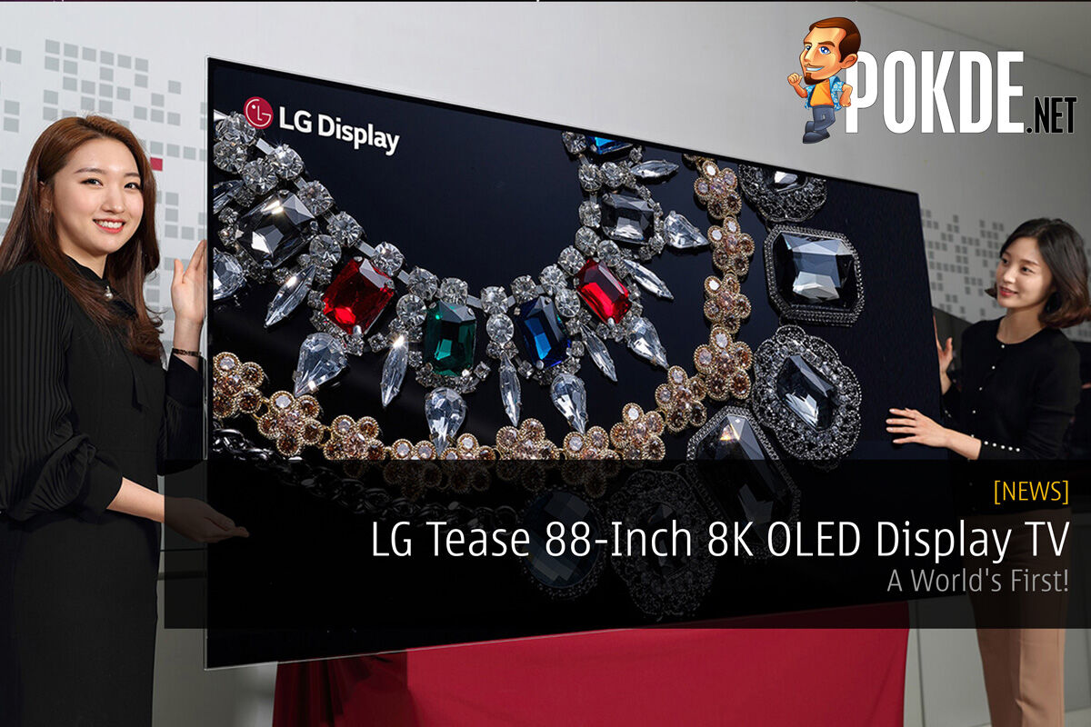 LG Tease 88-Inch 8K OLED Display TV - A World's First! 27