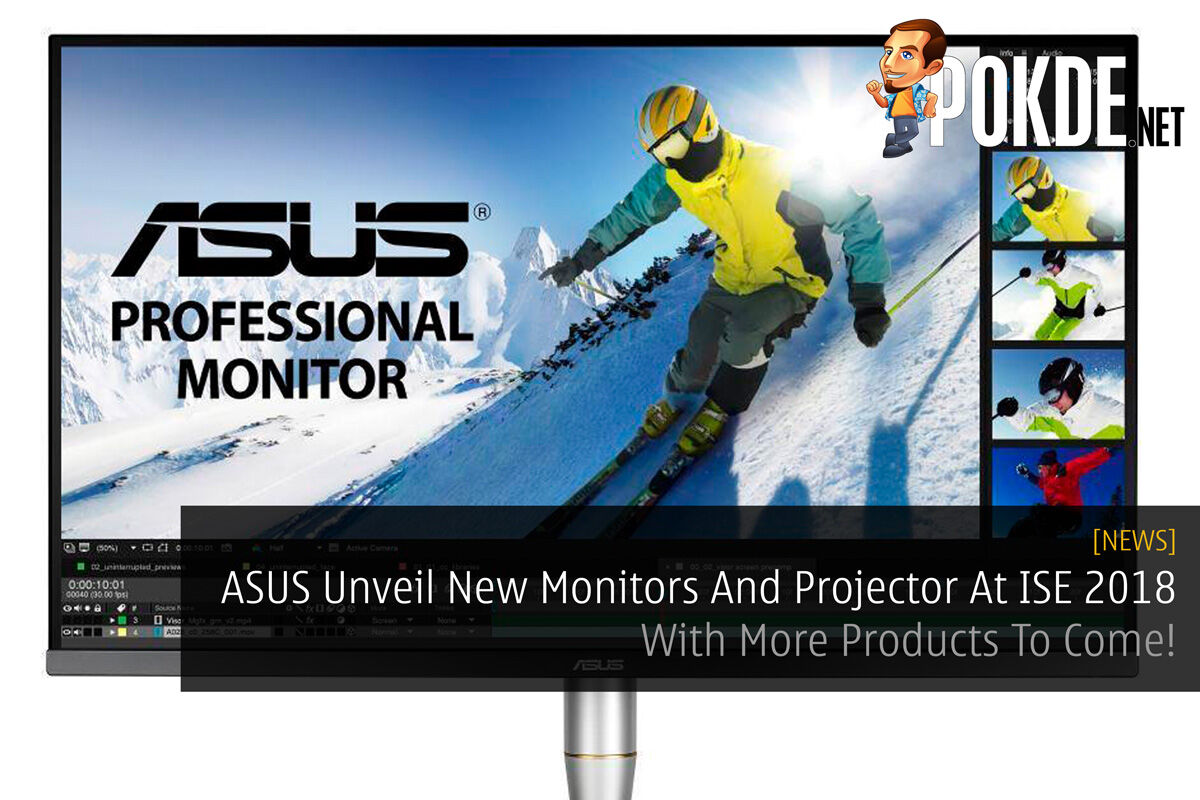 ASUS Unveil New Monitors And Projector At ISE 2018 - With More Products To Come! 20