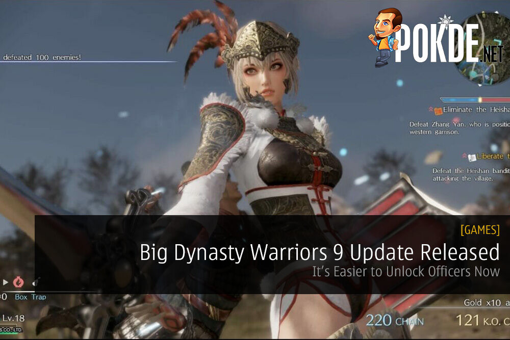 Big Dynasty Warriors 9 Update Released