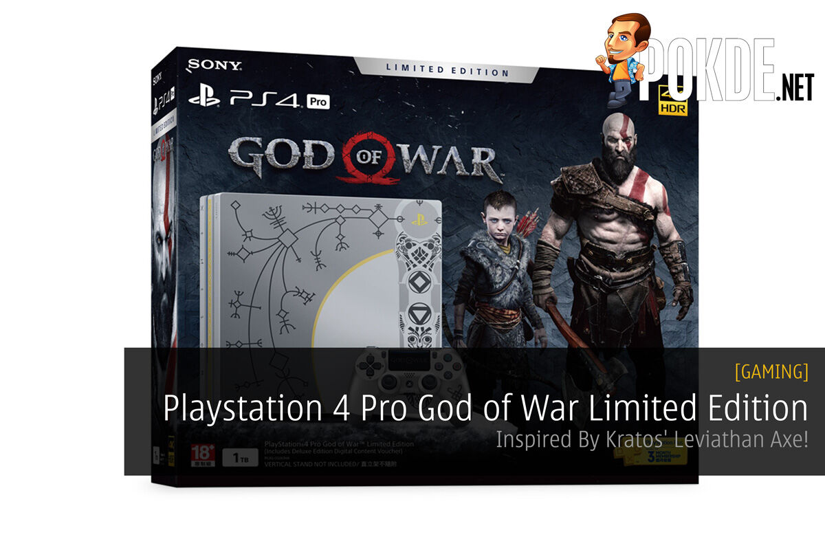 Playstation 4 Pro God of War Limited Edition - Inspired By Kratos' Leviathan Axe! 34