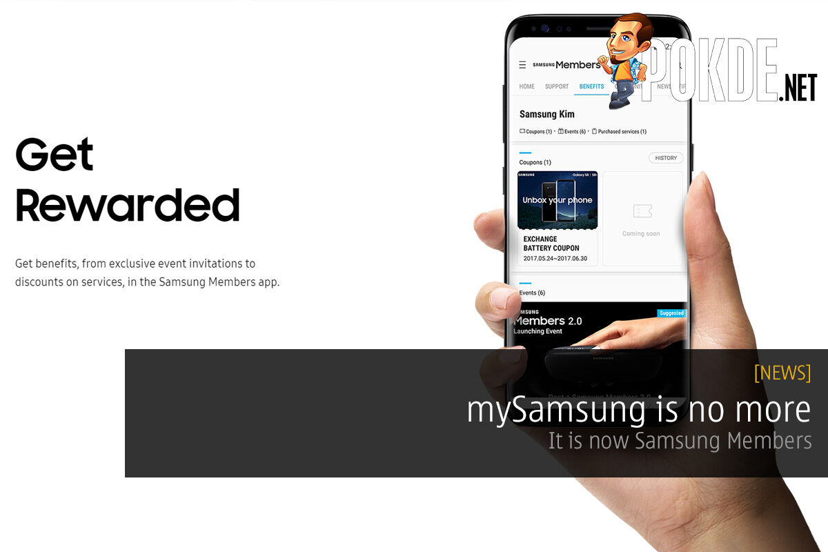 mySamsung is no more — it is now Samsung Members 23