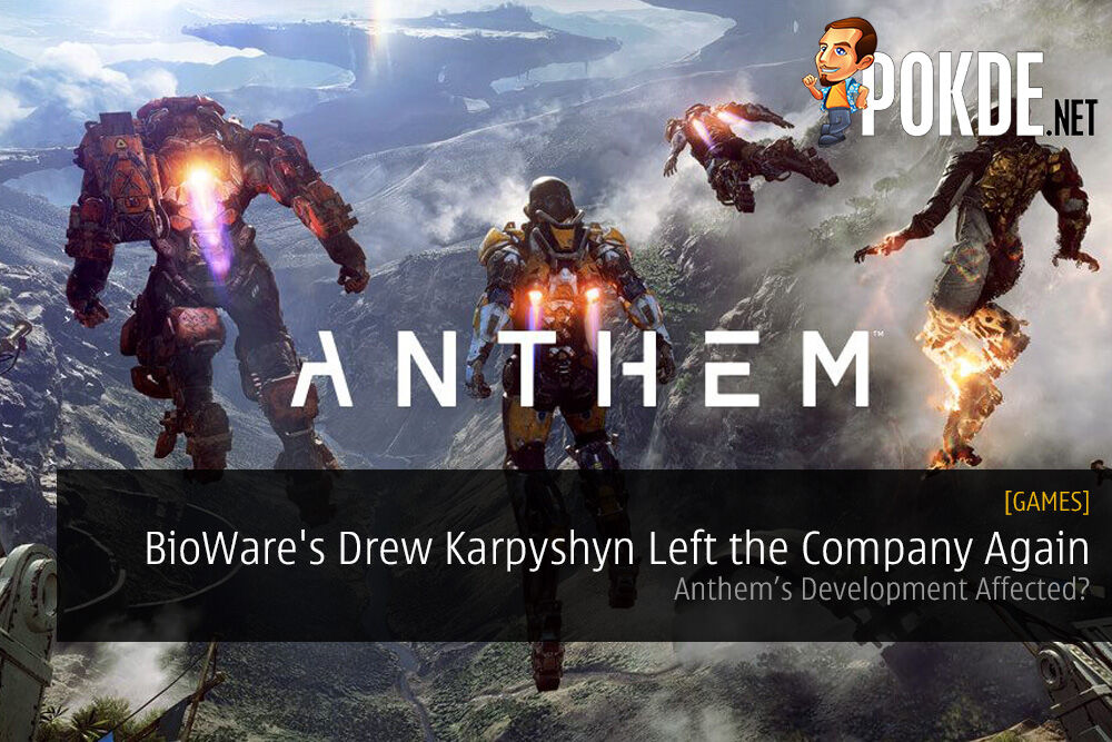 BioWare's Drew Karpyshyn Left the Company Again Anthem