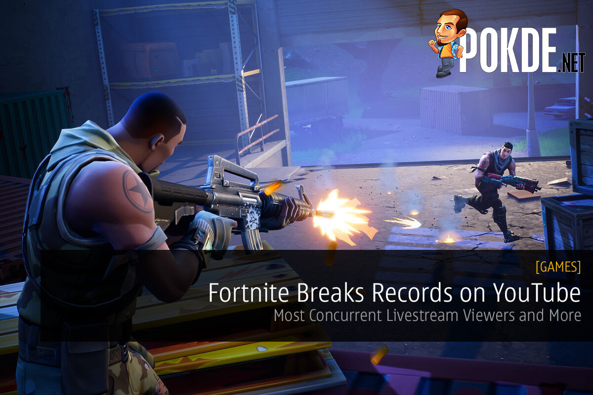Epic Games' Fortnite Breaks A Few Records on YouTube