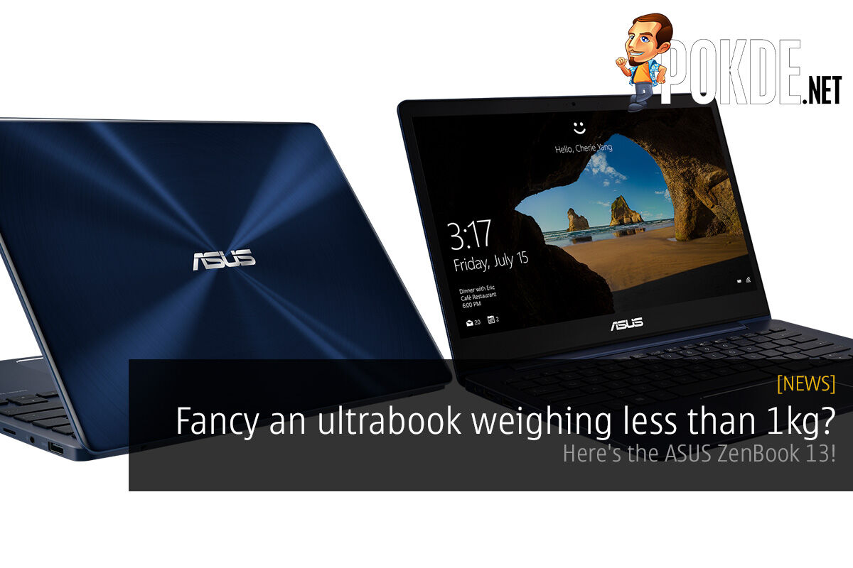 Fancy an ultrabook weighing less than 1kg? Here's the ASUS ZenBook 13! 38