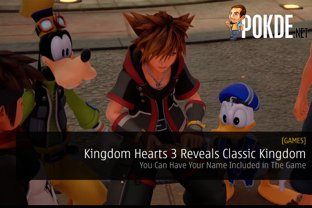 Kingdom Hearts 3 Reveals Classic Kingdom