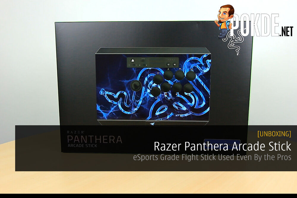 Unboxing the Razer Panthera Arcade Stick